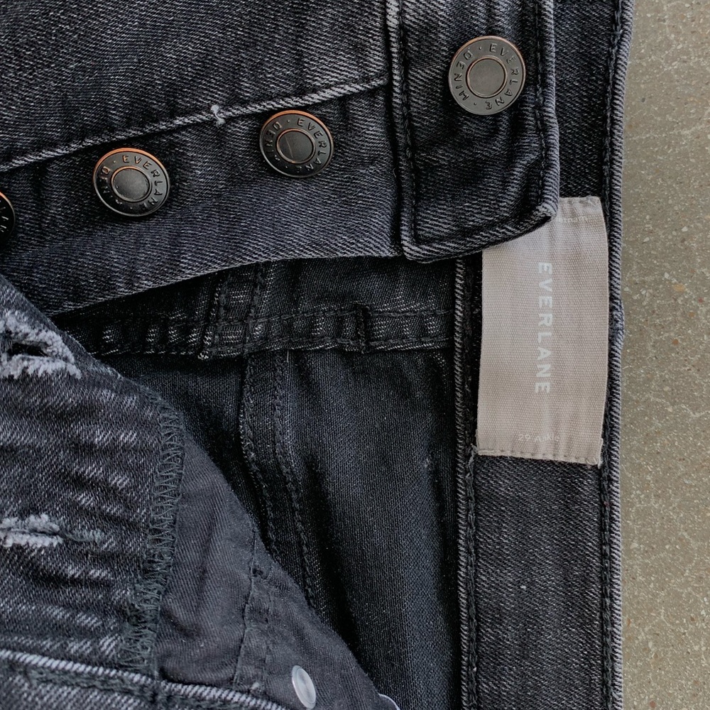Everlane Button Fly Ankle Skinny Jeans